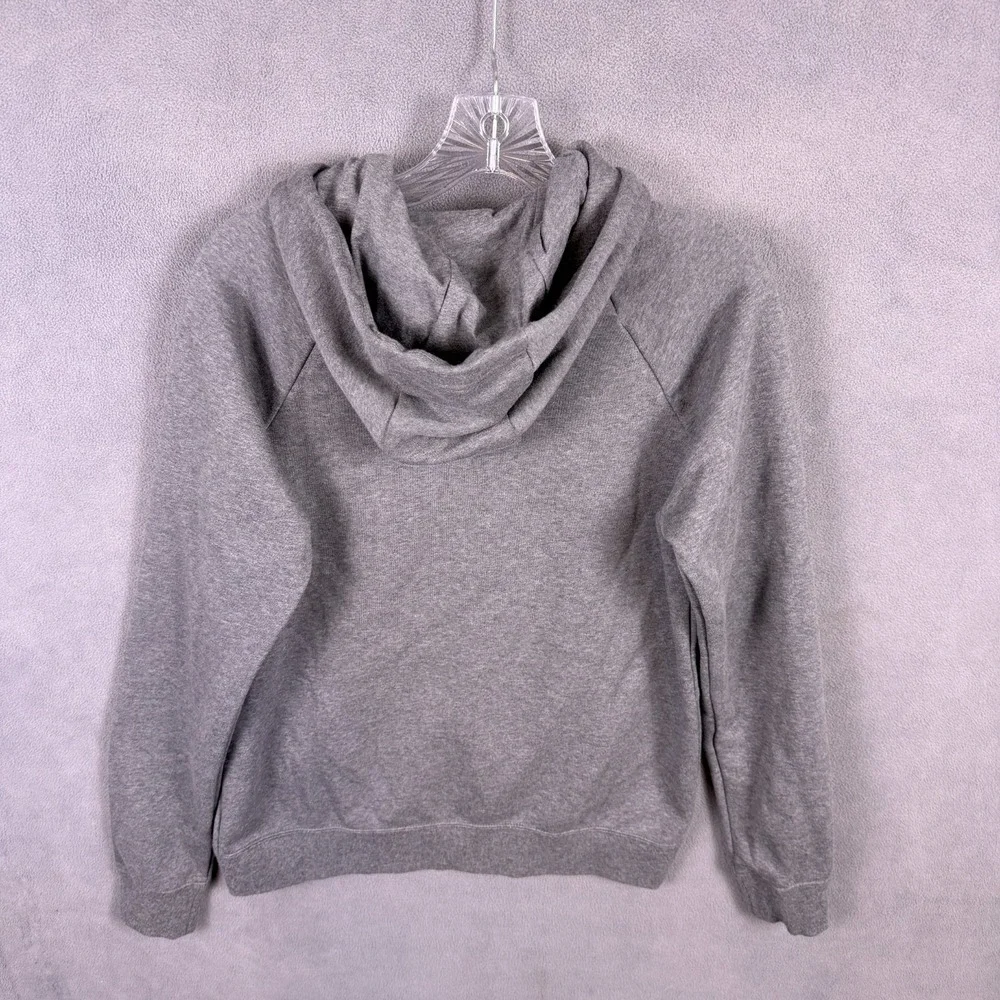 Nike Men's Hoodie Size Small Swoosh Grey Club Fleece Gym Athleisure Clean BV4126